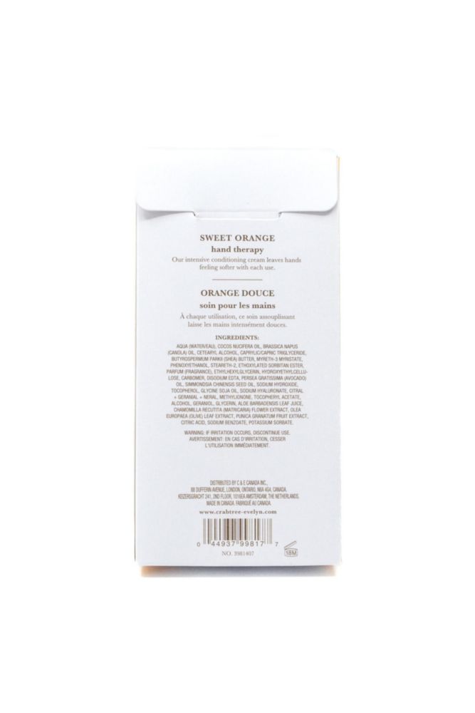 Terapia de Manos Crabtree & Evelyn 100 ml Naranja Dulce