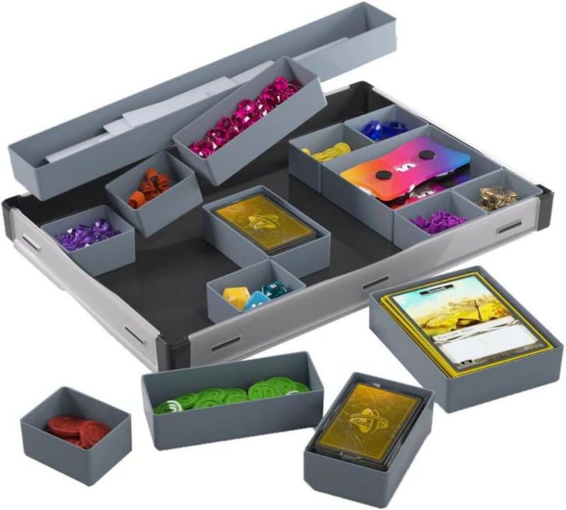 Caja de Almacenamiento Gamegenic Silo de Fichas XL Negro
