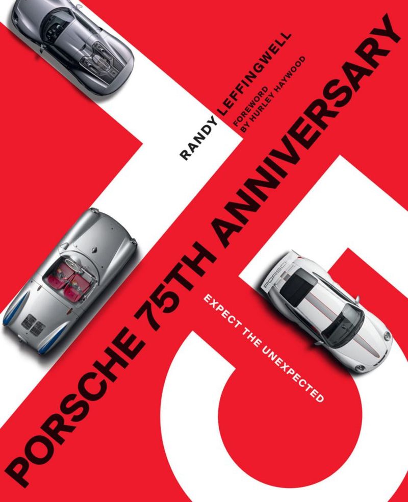 Libro Motorbooks Porsche 75.º Aniversario: Espera lo inesperado