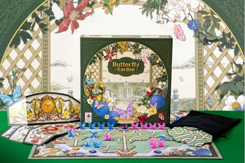 Juego de mesa Capstone Games Butterfly Garden (2‑4 jugadores)