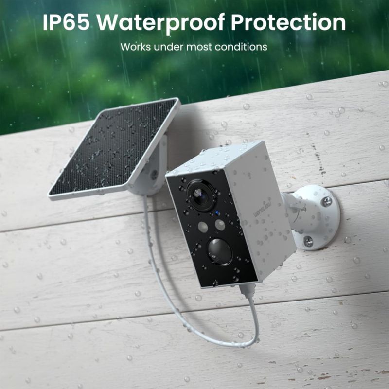 Cámara de seguridad solar WiFi 6 Wansview A1 (1 unidad)