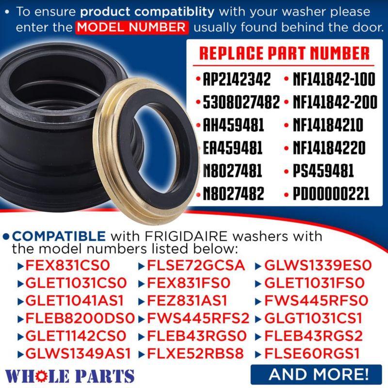 Kit de Sello para Lavadora Whole Parts 5303279394