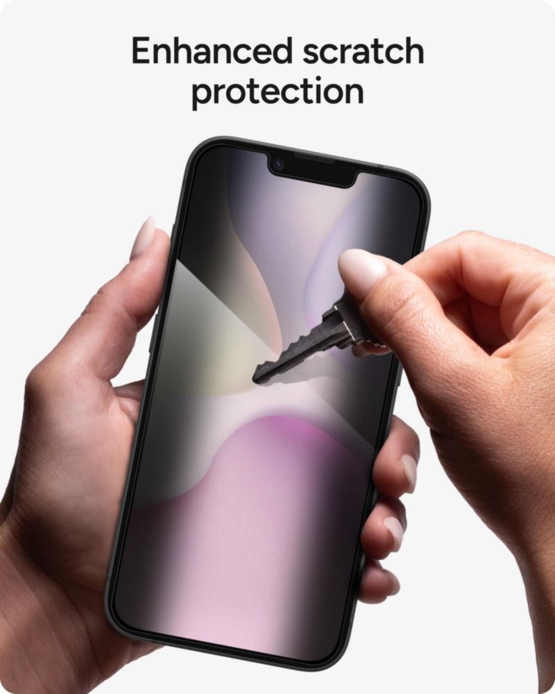 Protector de pantalla ZAGG Privacy para iPhone 17e/16e/14/13