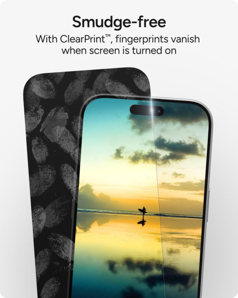 Protector de pantalla ZAGG Privacy para iPhone 17e/16e/14/13