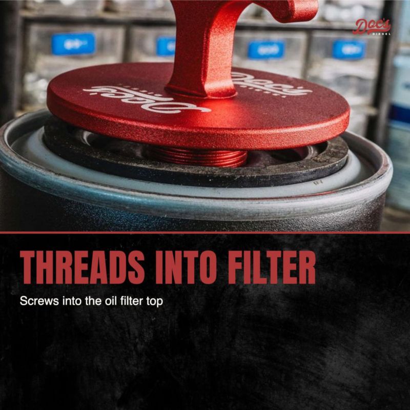 Tapón para Filtro de Aceite Doc's Diesel 5.9L 6.7L Cummins