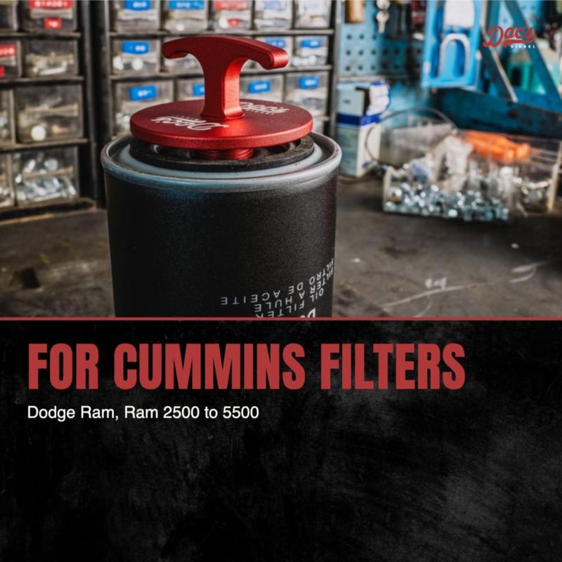Tapón para Filtro de Aceite Doc's Diesel 5.9L 6.7L Cummins