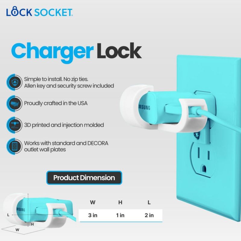 Candado de Carga LOCK SOCKET para Samsung – Antirrobo