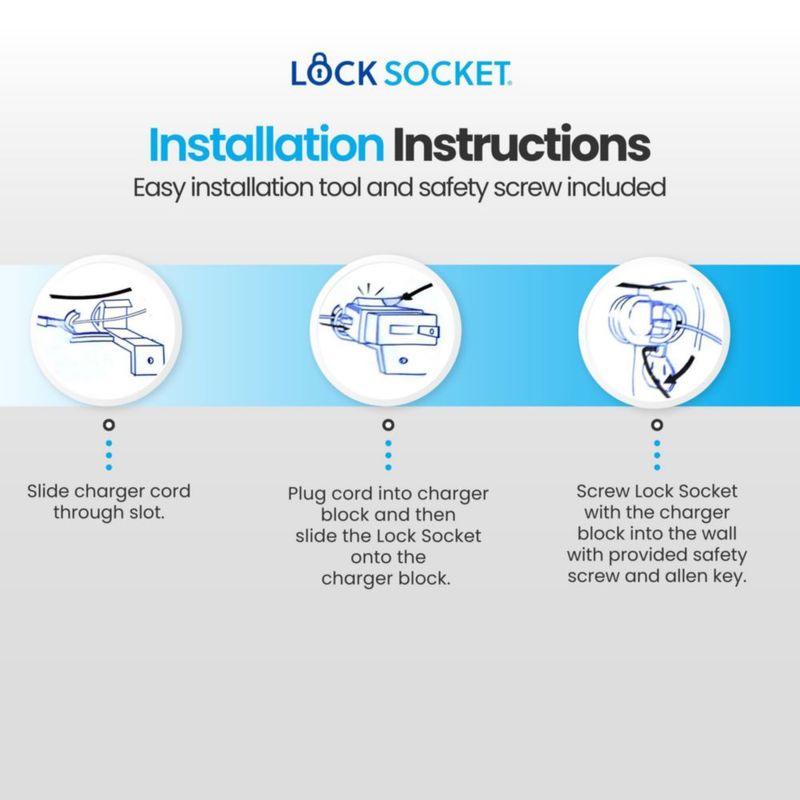Candado de Carga LOCK SOCKET para Samsung – Antirrobo