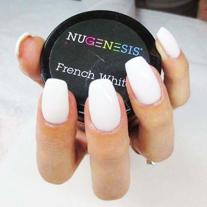 Polvo para Uñas Nugenesis Blanco Francés 43 g 15 oz