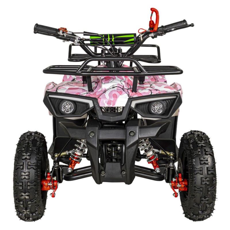 Cuatrimoto Montable Motor Gasolina 49cc Niños 45km/h Rosa Little Monkey