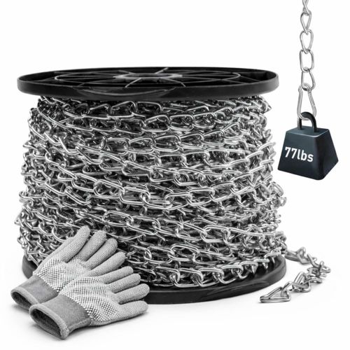 Cadena Aothotop 40 m Acero 2 mm Capacidad de carga 77 lb
