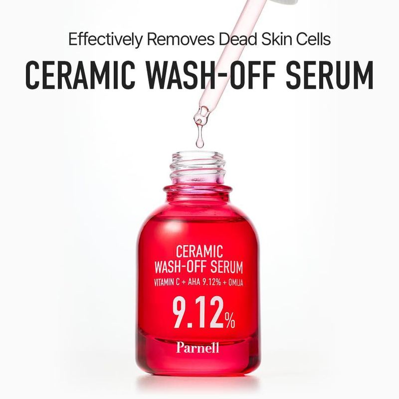 Suero facial Parnell AHA 912 % Omija 30 ml de enjuague