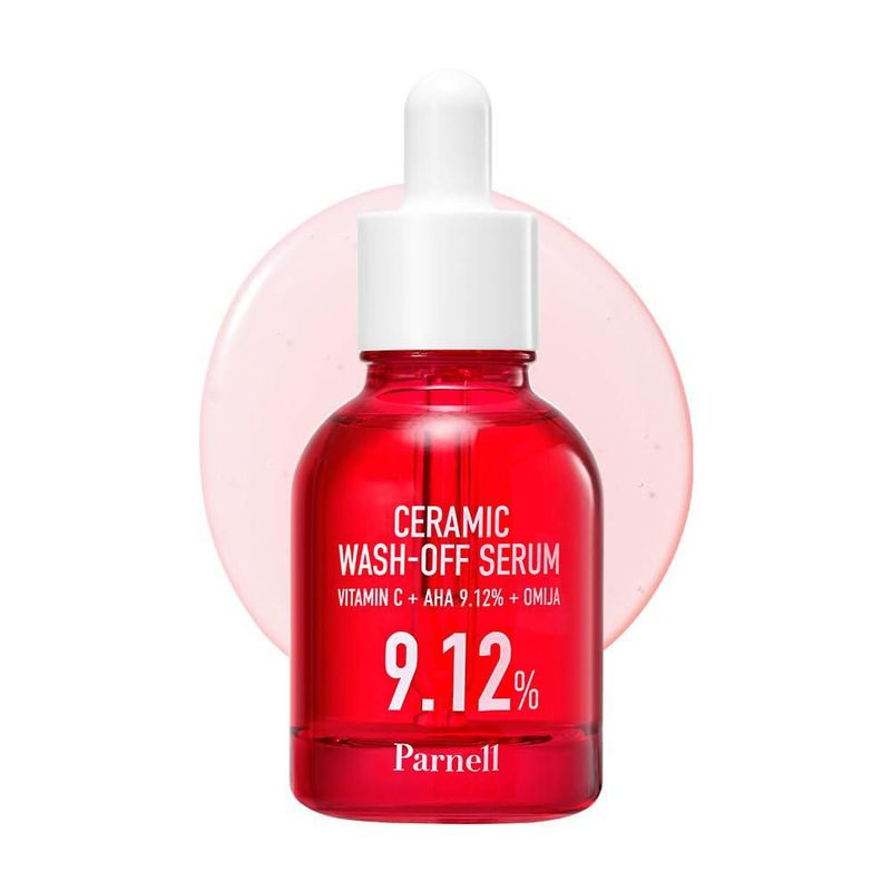 Suero facial Parnell AHA 912 % Omija 30 ml de enjuague