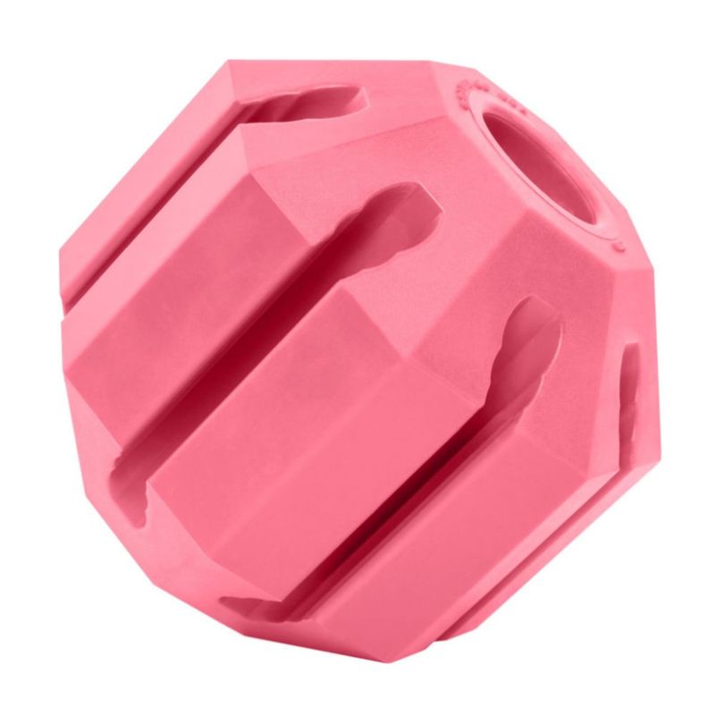 Pelota de actividad KONG para cachorros rosa tamaño medio (7‑16 kg)