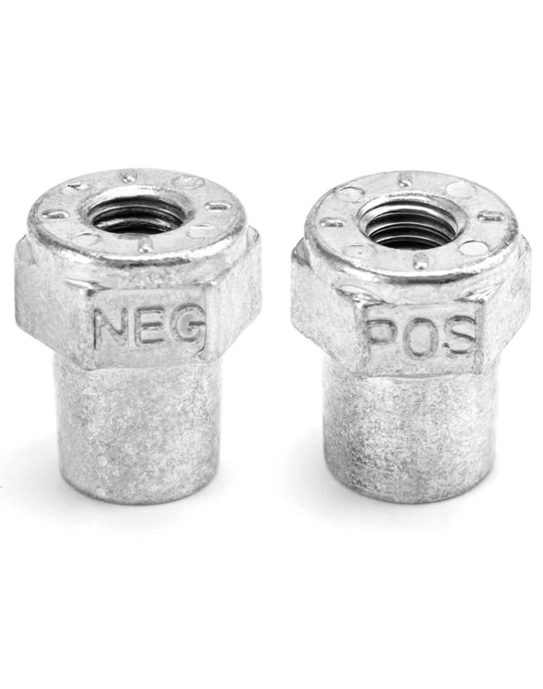 Terminal de Batería QWORK 3/8" con Pasador Hembra - Juego de 2 pares