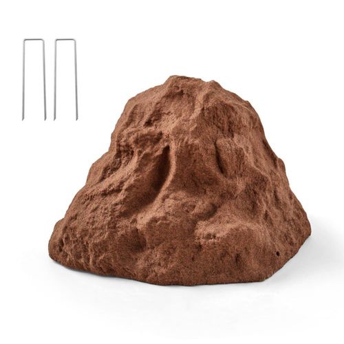 Cubierta de Roca Falsa VEVOR 41x35x28 cm Marrón Resistente a la Intemperie