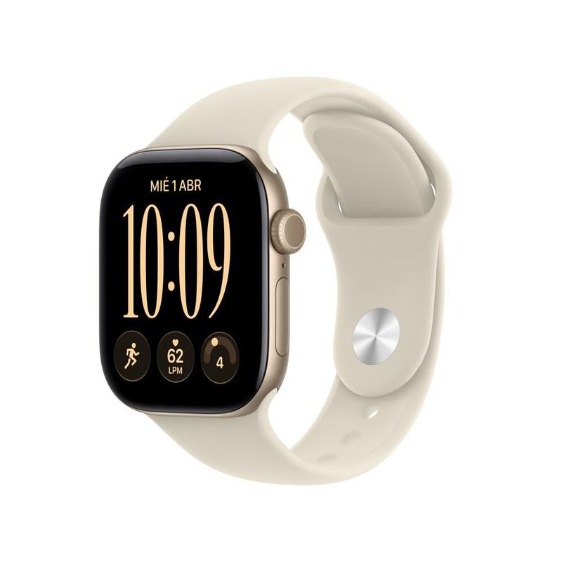 Apple Watch S12 GPS 42mm Aluminio Oro Claro