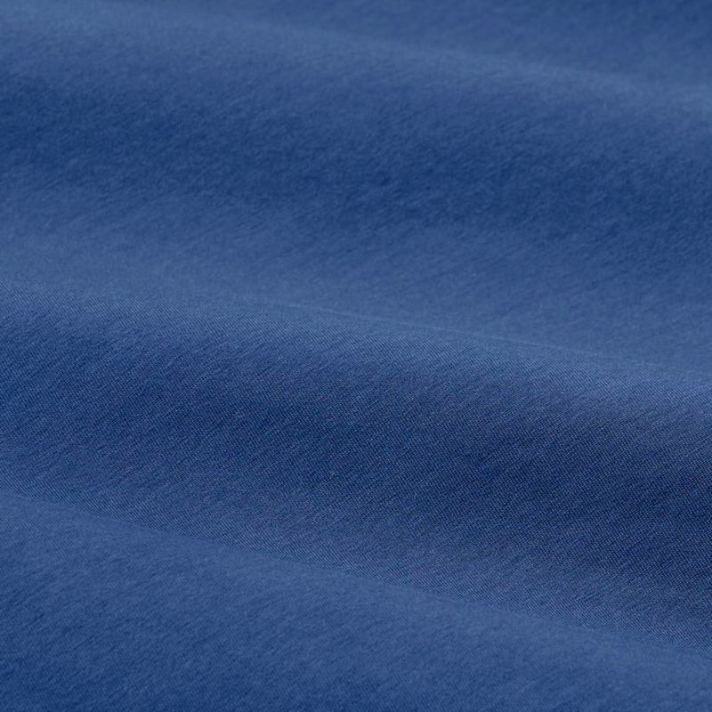 Camiseta Nautica Corte Entallado Cuello en V Azul Estate Talla M