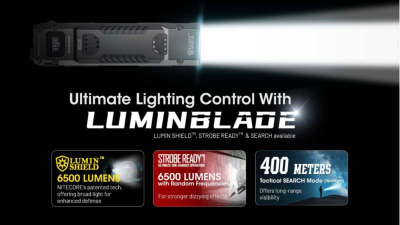 Linterna Nitecore EDC29 recargable de 6500 lúmenes verde