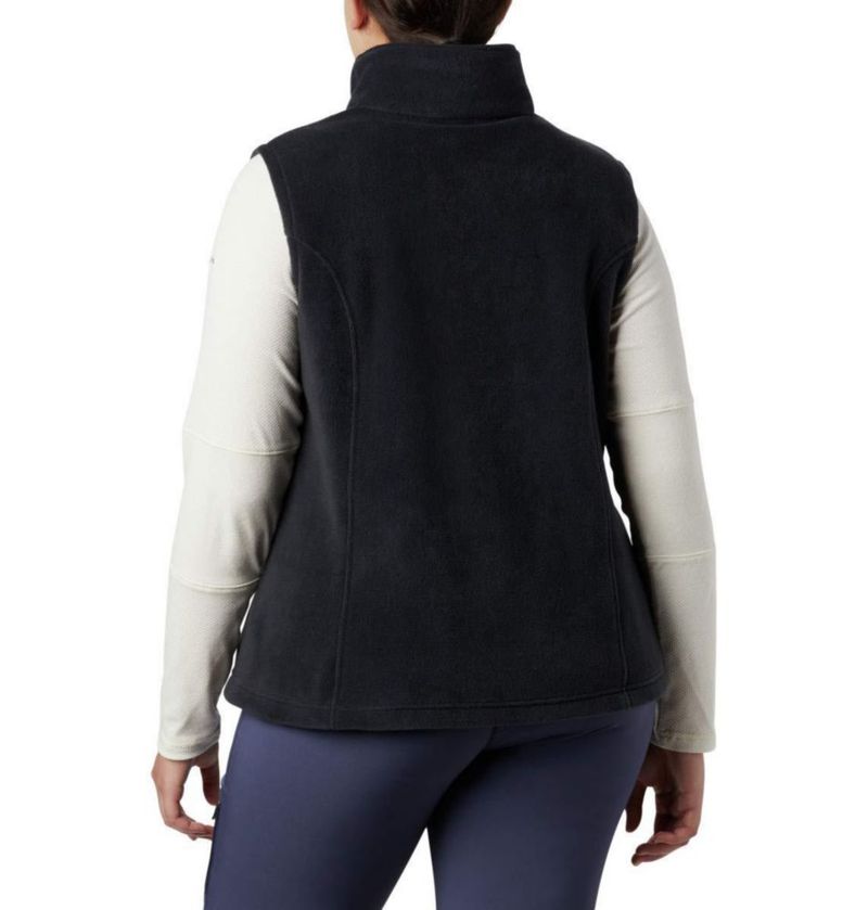 Chaleco Columbia negro XXL 61 cm de polar