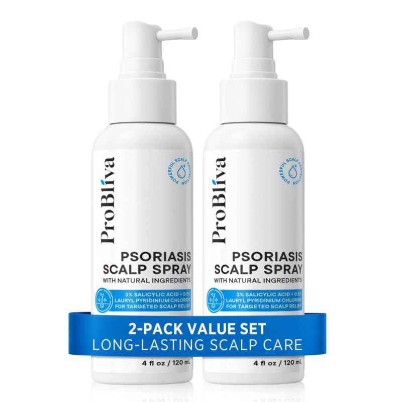 Spray capilar ProBliva 2 unidades 120 ml alivio de psoriasis