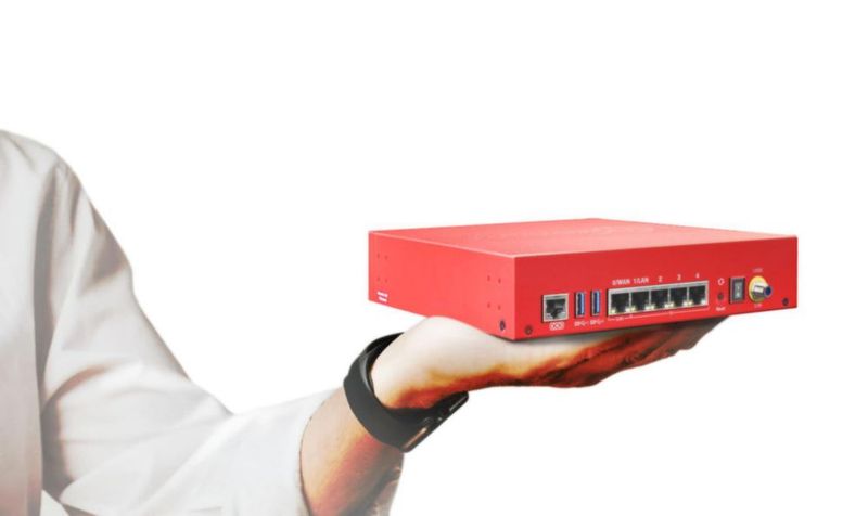 Cortafuegos WatchGuard T125 25 Gb + 4 × 1 Gb – 1 año de Seguridad