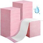 Almohadillas cambiadoras Cabaubl 100 unidades (33 × 46 cm) rosa
