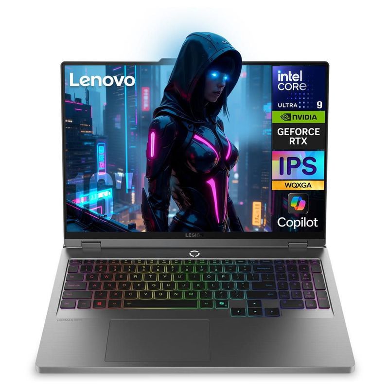 Laptop ia gamer lenovo legion rtx 5060 core ultra 9 32gb 1tb