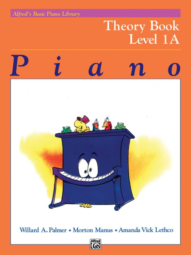 Teoría del Piano – Alfred Music Libro 1A 40 páginas