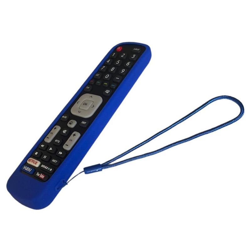 Funda de Silicon Para Control Hisense En2x27hs En2b27 Azul