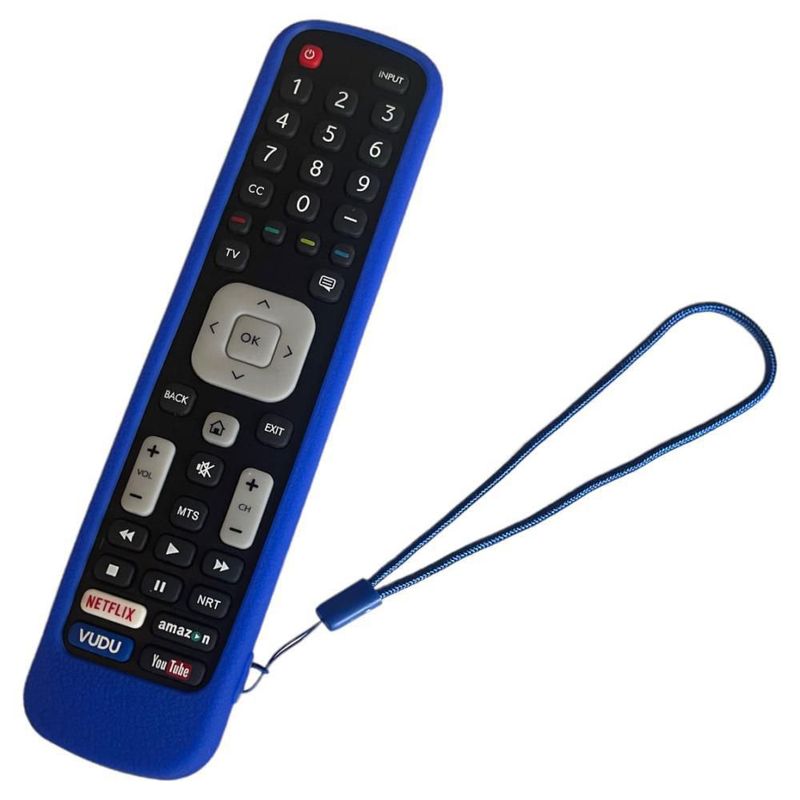 Funda de Silicon Para Control Hisense En2x27hs En2b27 Azul