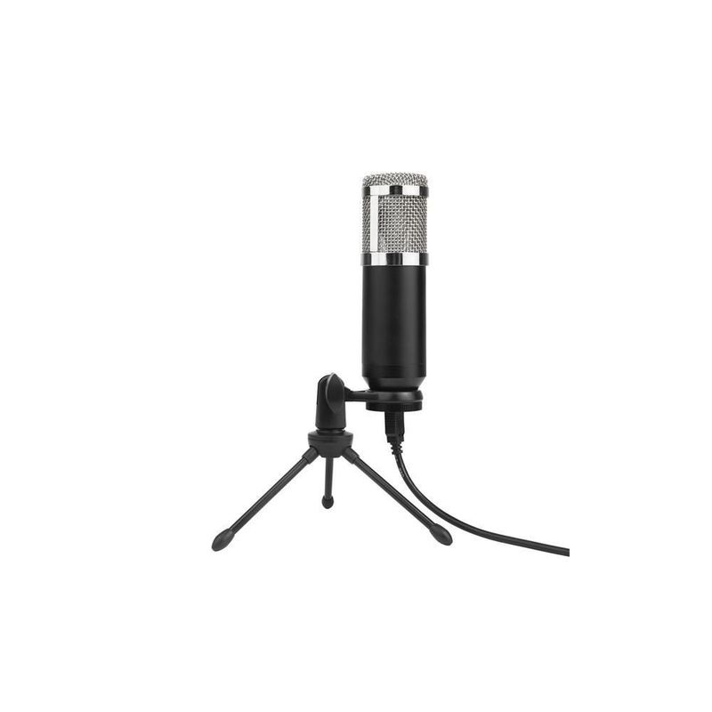Micrófono USB Nibio HG 600 Condensador Trípode Negro Openbox