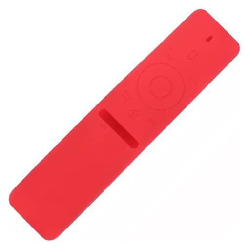 Funda Control Samsung Smart Tv Cobertura total Rojo