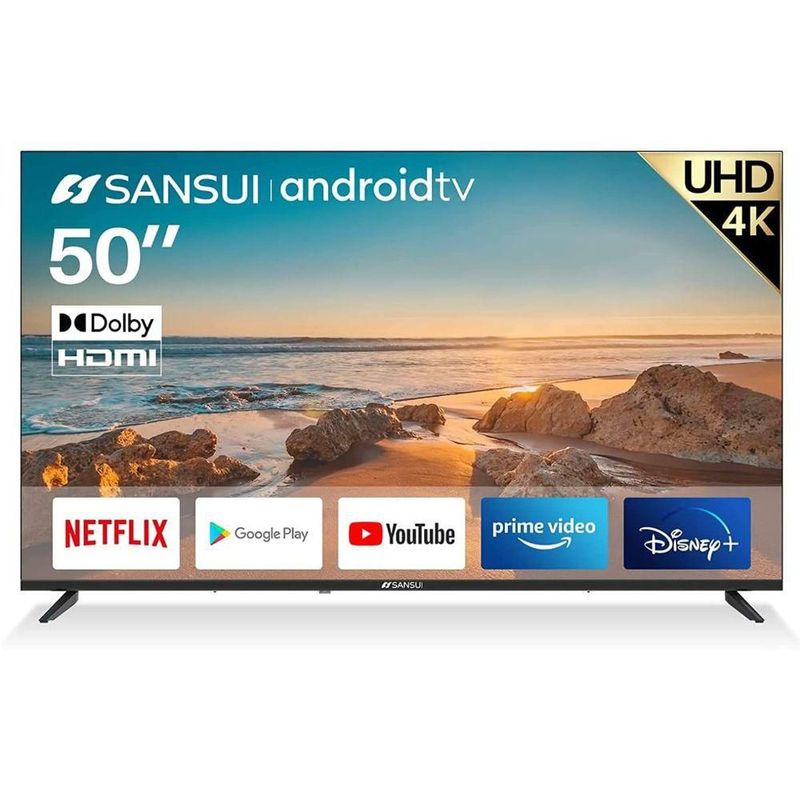 PANTALLA SANSUI DE 50 PULGADAS 4K UHD SMX50V1UA SMART TV