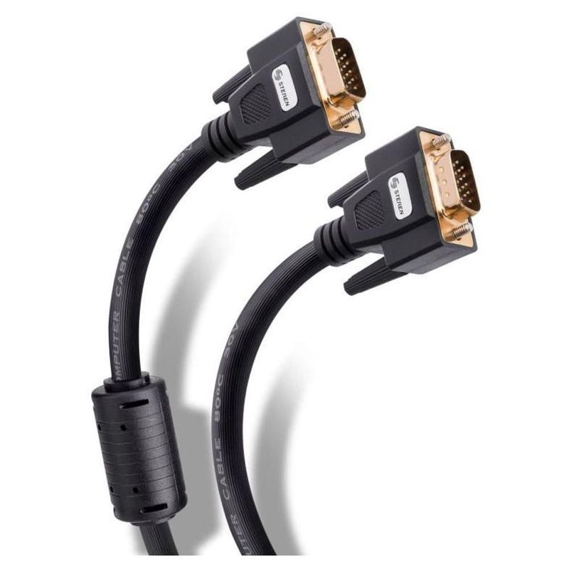 Cable Negro Video Elite Vga 3.6m Conectores Steren