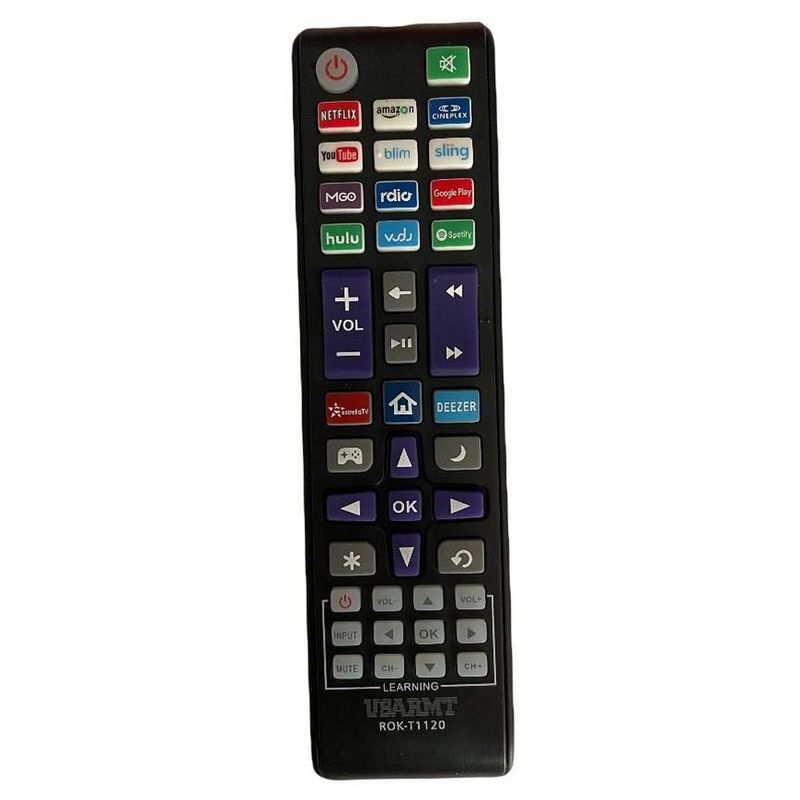 Control Para Sharp Roku Tv 2T-C45Cf2Ur 4T-C55Cl2Ur Mas Funda