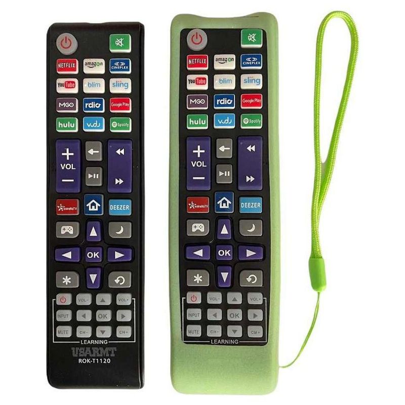 Control Para Sharp Roku Tv 2T-C45Cf2Ur 4T-C55Cl2Ur Mas Funda