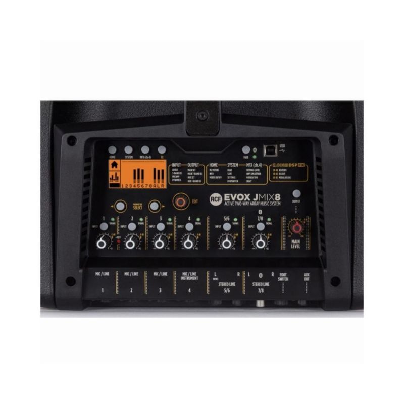 Sistema Musical Activo de Dos Vías EVOX JMIX8 RCF