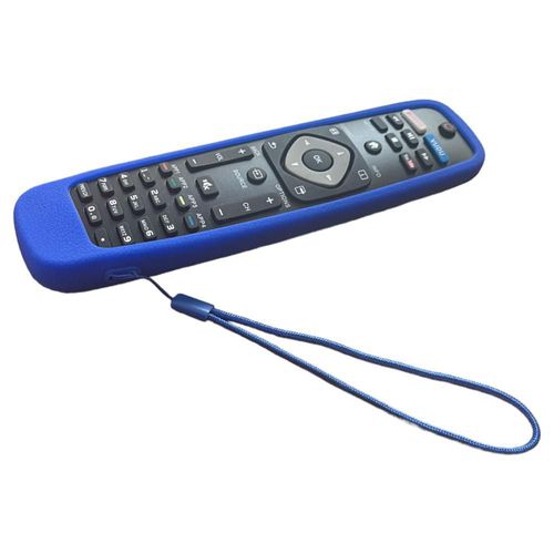 Funda De Silicon Para Control Remoto Philips Smart Tv Azul