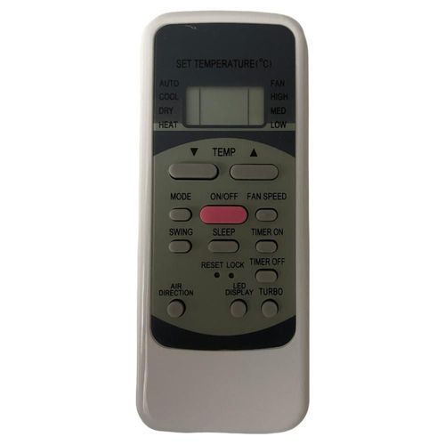 Control Minisplit Carrier R51m Mabe Trane Ge Midea Mirage Evercool Con Pilas