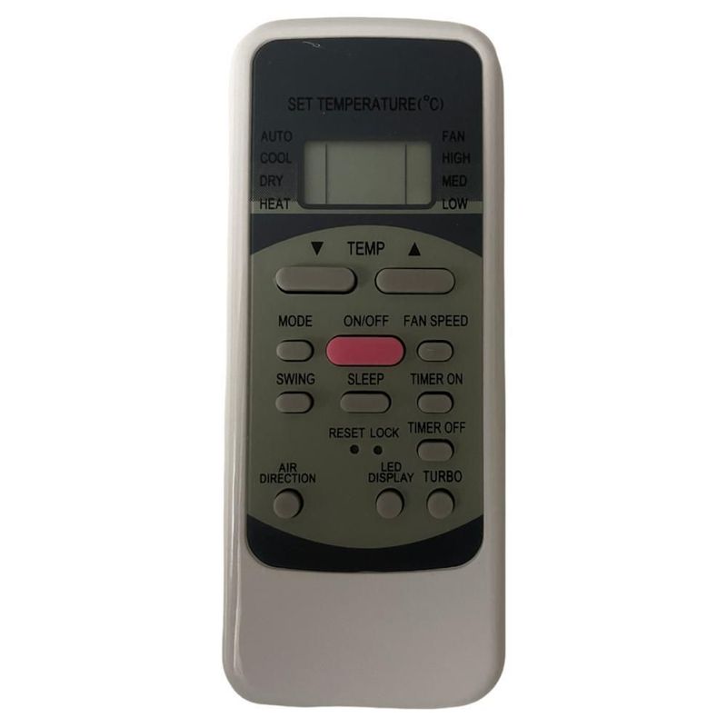 Control Minisplit Carrier R51m Mabe Trane Ge Midea Mirage Evercool Con Pilas