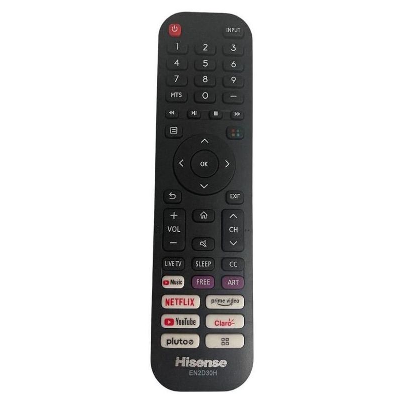Control EN2D30H Para Pantalla Smart Tv Hisense VIDAA 50H6G