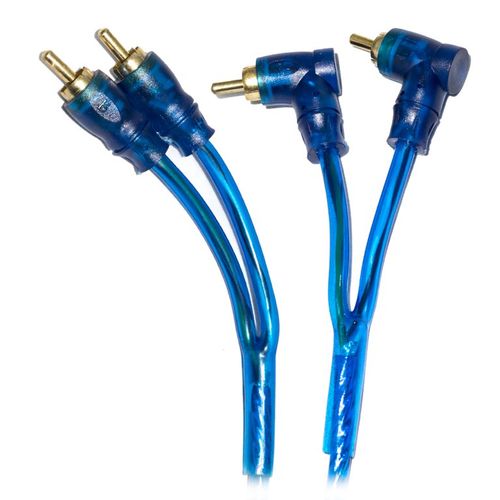 Cable De 2 Rca A 2 Rca Tipo L 3.65m Audiobahn Arca365t