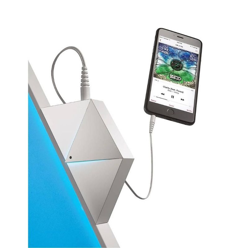 Módulo complementario de música Nanoleaf Rhythm para paneles de luz