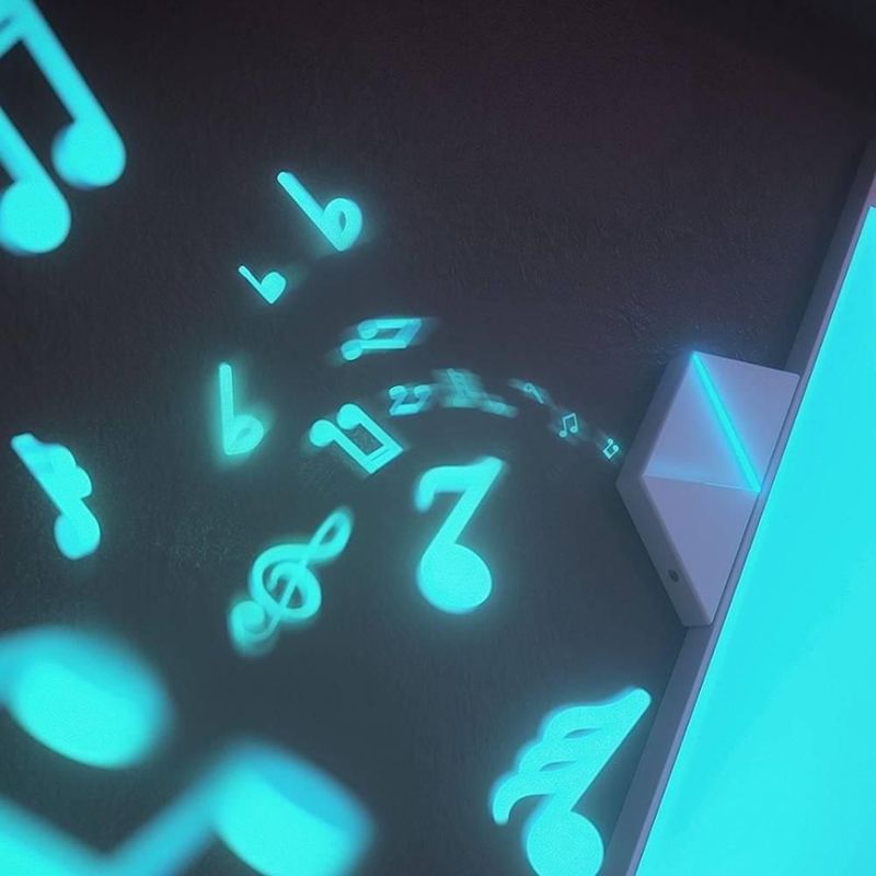 Módulo complementario de música Nanoleaf Rhythm para paneles de luz