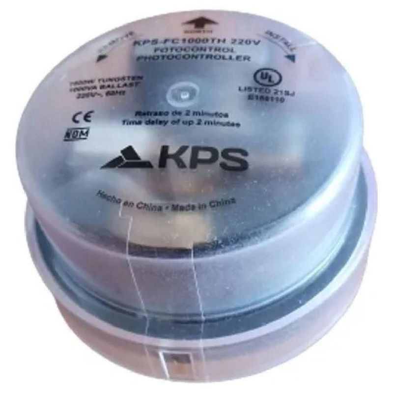 Fotocelda Mecanica Plastico Transparente Kps-fc1000th Kps