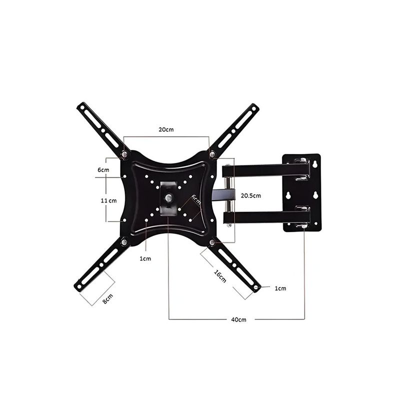 Soporte movible tipo brazo para TV 14-55"