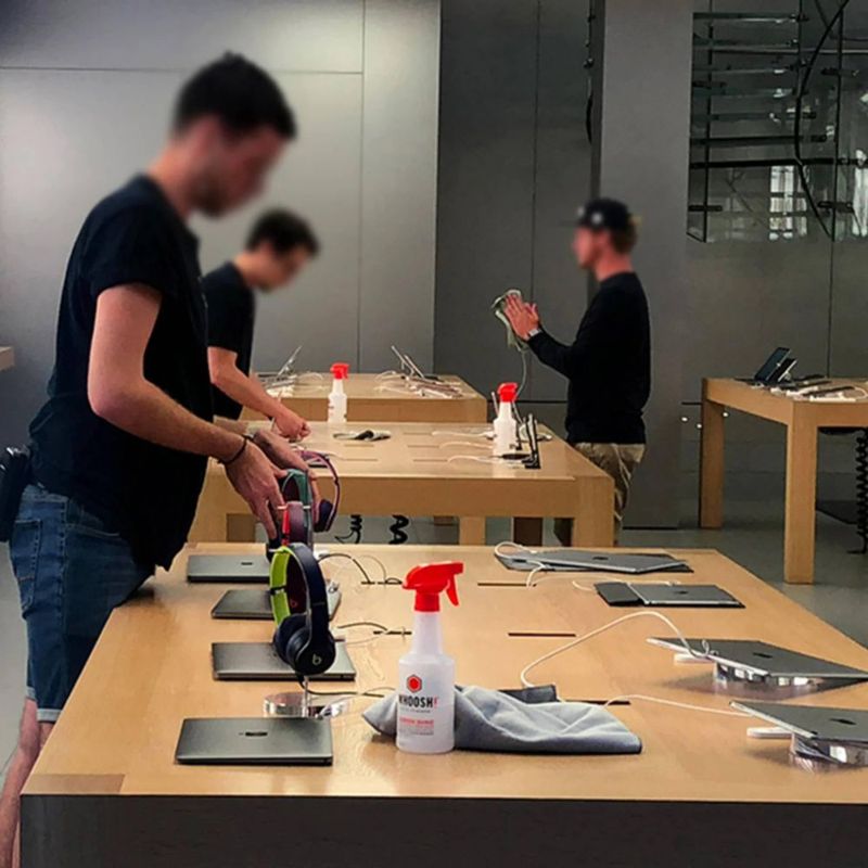 KIT de Limpieza para Pantallas Woosh! 100 ml + 8 ml + 2 paños