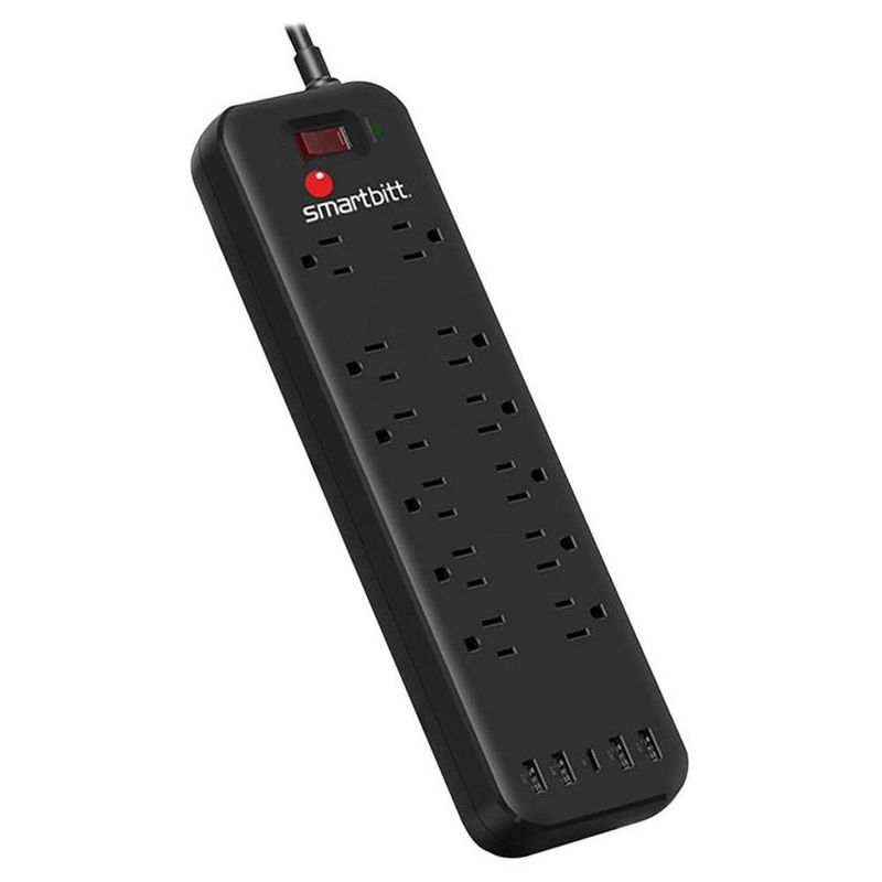 Smartbitt Supresor De Picos De Voltaje Sbss-b12-5u