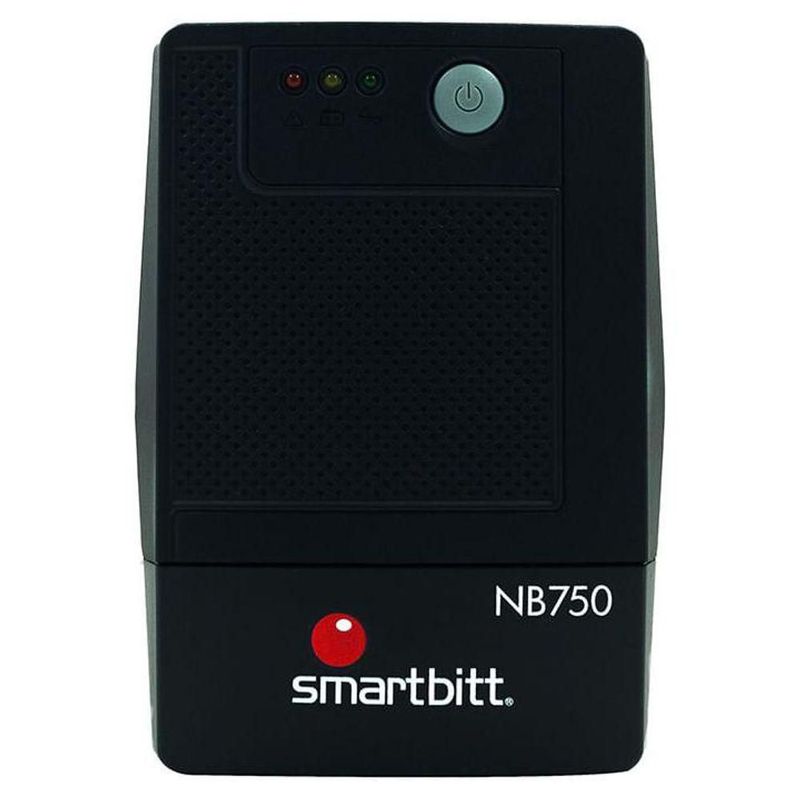 No Break Regulador Y Supresor De Picos Smartbitt 6 Cont 750va